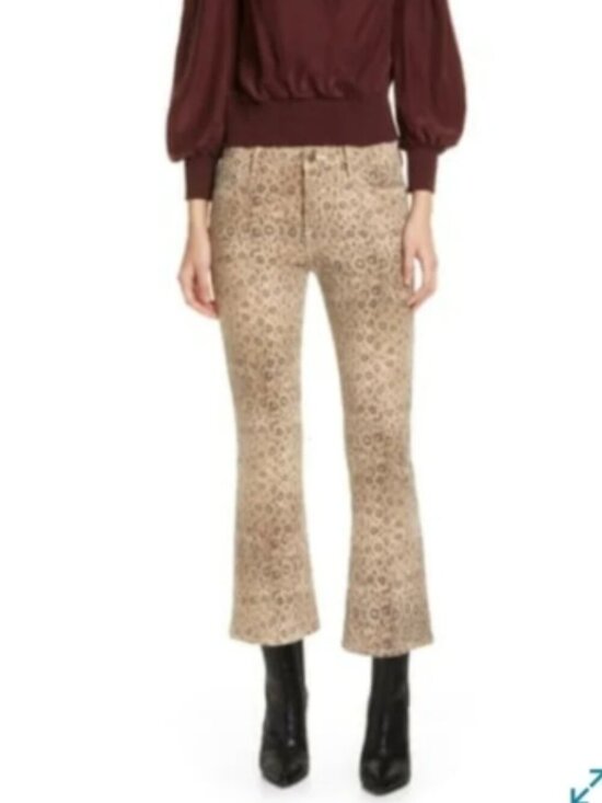 Frame Denim Denim - Frame Denim Le Crop Snake Print Denim Women's Size 25